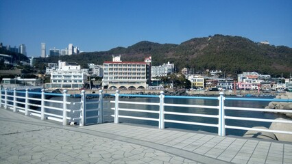 Fototapeta premium view of the city