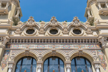 Ornaments on the cassino building