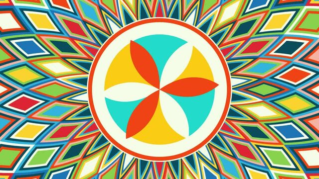Najdi style rotating pattern