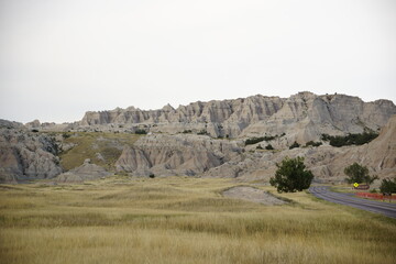 Badlands-Nationalpark in South Dakotas