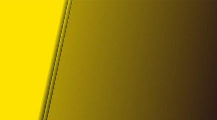 Abstract yellow,background. Diagonal stripes in the corner. Modern laconic design. Minimalistic style.