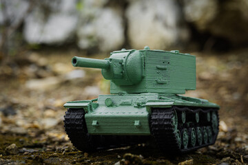 tanque hecho con impresora 3d