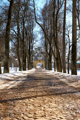 stone pavement road