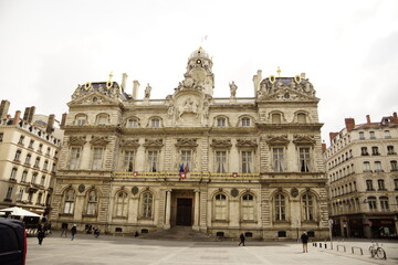 Fototapeta na wymiar Rathaus von Lyon