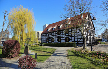 Landscape With White Granary