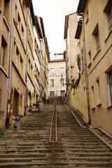 Fototapeta na wymiar Historische Innenstadt von Lyon