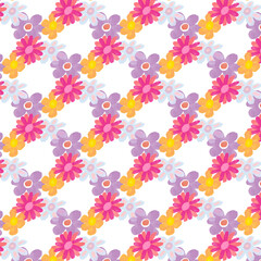 60s spring summer flowers 