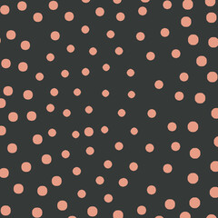 Geometric pattern with gray and pink. Form a different circles. Used for fabric, textile, for wallpaper, web, page. 