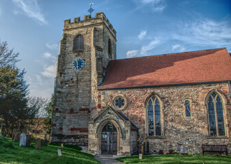 Fototapeta premium small church in England