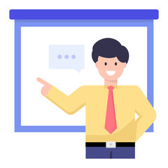 
A beautiful design vector of business presentation 

