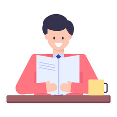 
Business negotiation flat vector design, easy to use and editable 

