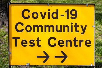 Covid-19 Community Test Centre in London