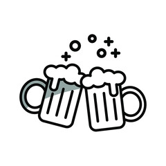 Illustration Vector graphic of  Beer icon template
