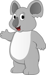 Cartoon of a koala