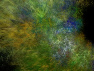 Abwaschbare Fototapete Gemixte farben Imaginatory fractal background generated Image