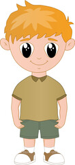 illustration of a boy