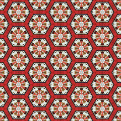 geometric shaped background pattern