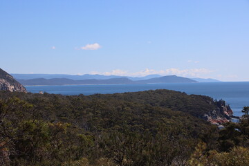 Freycinet Peninsula, Freycinet National Park, eastern Tasmania.