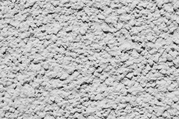 Grey structural facade plaster. Lamb fur style plaster with grainy structure
