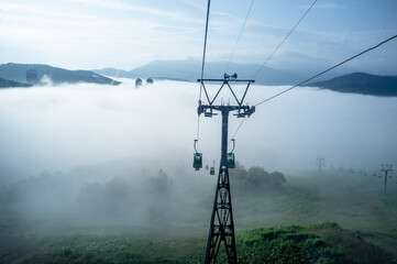 paisagens de Hokkaido.