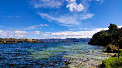 view of the coast of the lake