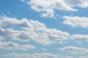 blue sky with clouds