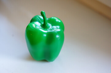 Fake pepper on table