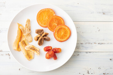 ドライフルーツの盛り合わせ