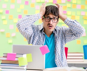 Student with many conflicting priorities