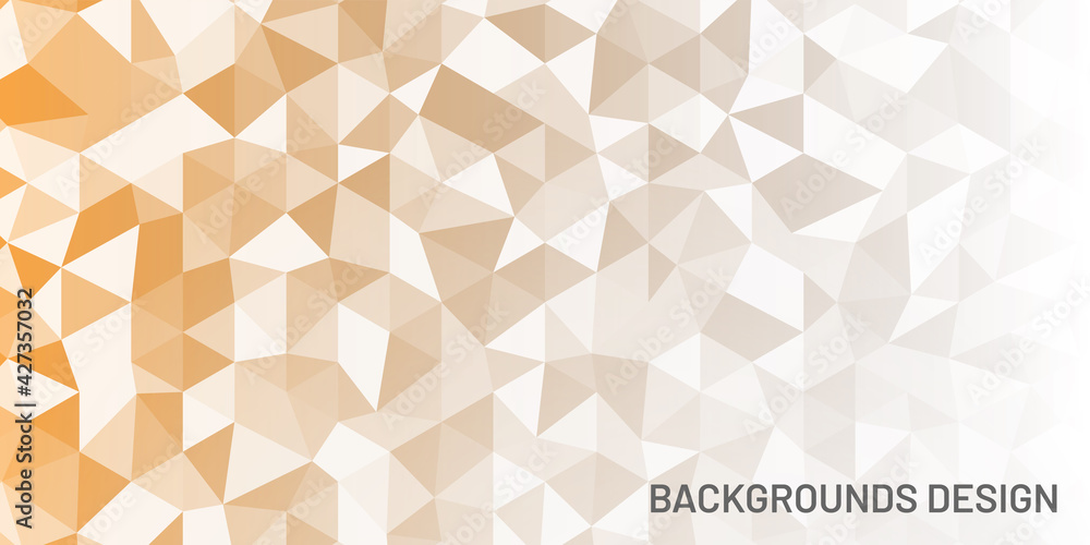 Poster geometric seamless background triangles colorful pattern