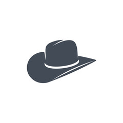 Hat logo design vector illustration, Creative Hat logo design concept template, symbols icons