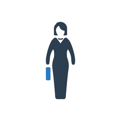 Business Woman Icon