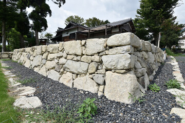 穴太衆の石組　滋賀県大津市穴太