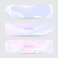 set of banner templates