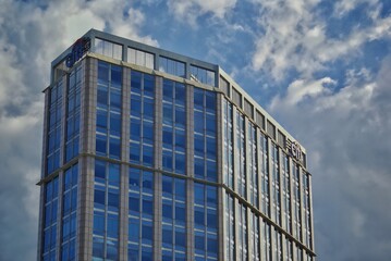 Modern office building in Santo Domingo, Dominican  Republic 