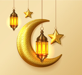 Ramadan or Eid decorative ornament design
