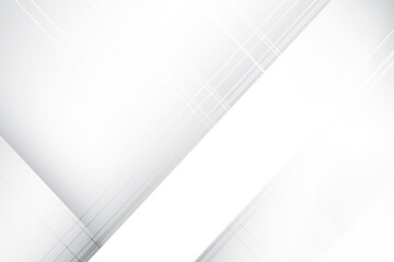 Abstract geometric white and gray color background. Vector illustration.	