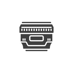 Camera lens vector icon