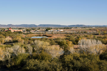 Fototapeta na wymiar View over Yuma, Arizona