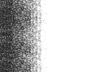 漫画 効果線 カケアミ　背景 フレーム　手描き イラスト