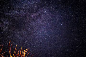 sky with stars