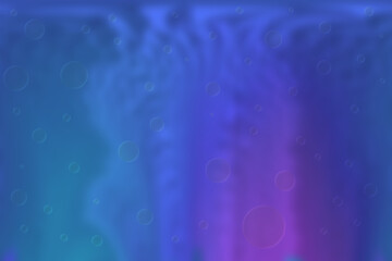 deep ocean under water bubble abstract overlay gradient scene illustration