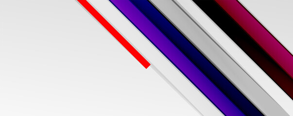 Multicolored lines background. Design template for business or technology presentations, internet posters or web brochure covers