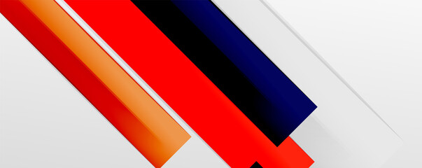 Multicolored lines background. Design template for business or technology presentations, internet posters or web brochure covers