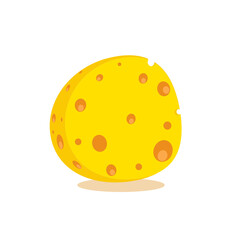 Cheese Cartoon Illustration. Cheese Clip Art