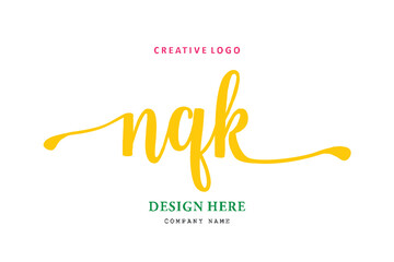 NQK lettering logo is simple, easy to understand and authoritative