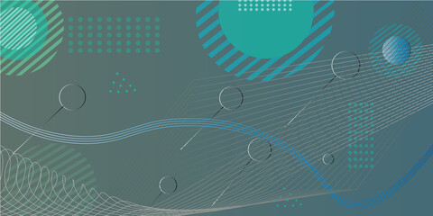 abstract background with line