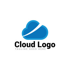 Cloud logo icon vector template.