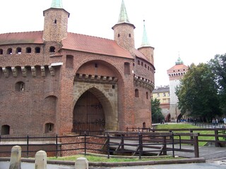 Krakow Barbakan gate