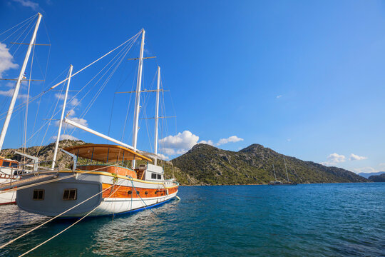Yacht in Turkey